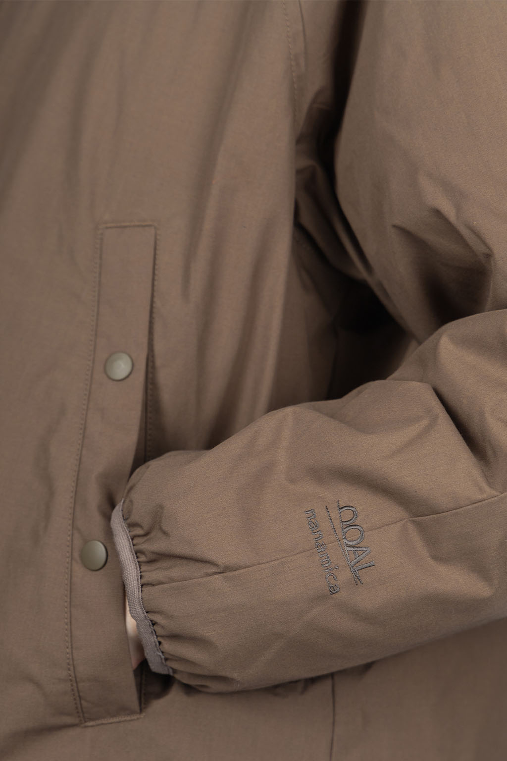 Nanamica (NAN) - Reversible Down Coat - Khaki Beige