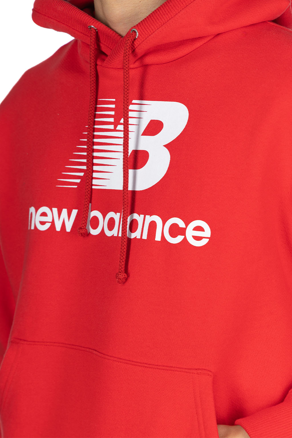 New Balance MADE in USA Logo Hoodie - Red