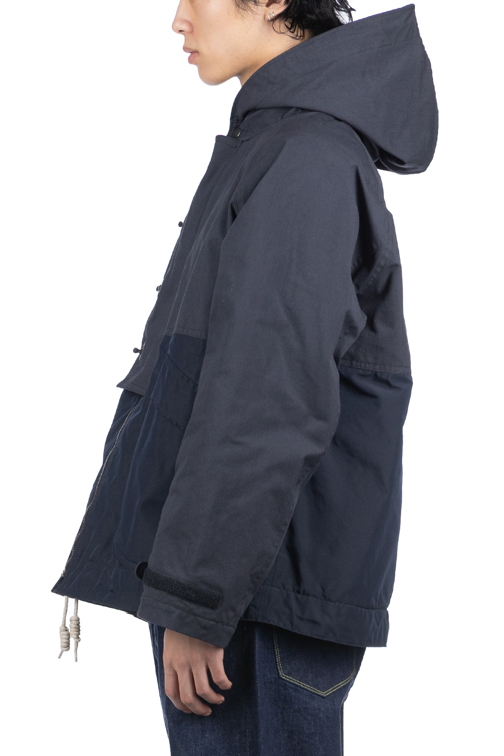 Nigel Cabourn - HALFTEX Half-Tex Combination Deck Jacket - Dark Navy