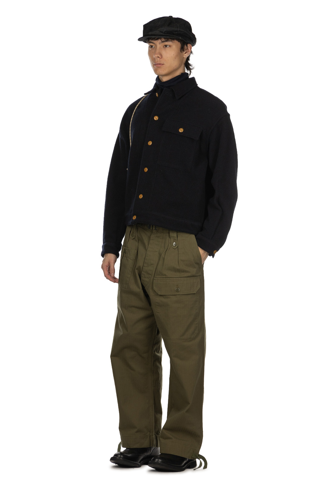 Nigel Cabourn - Wool French Work Short Jacket