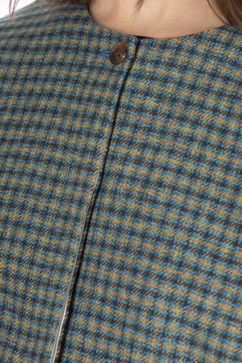 Nofl - Cotton Tweed No Collar Jacket