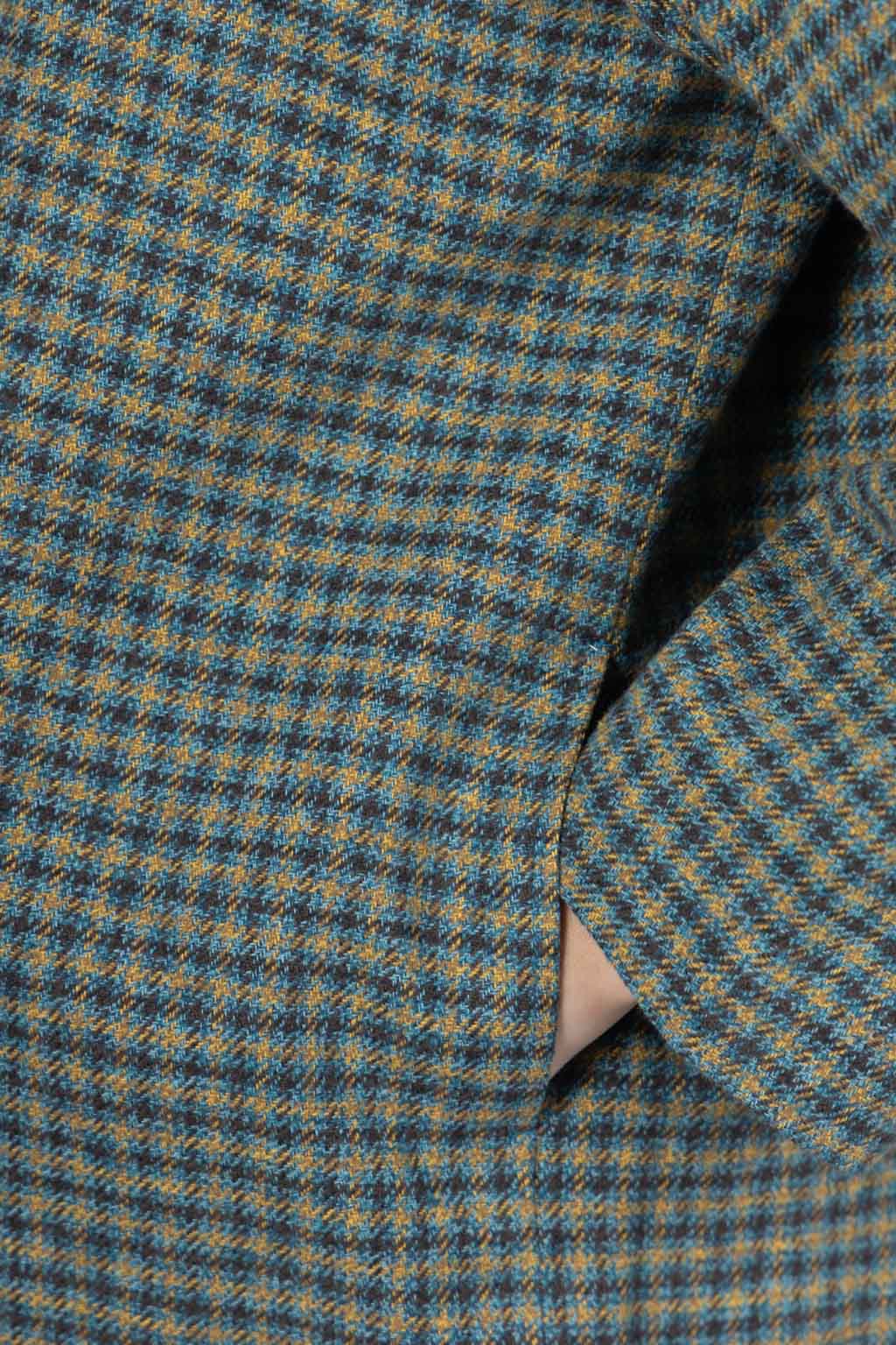 Nofl - Cotton Tweed No Collar Jacket