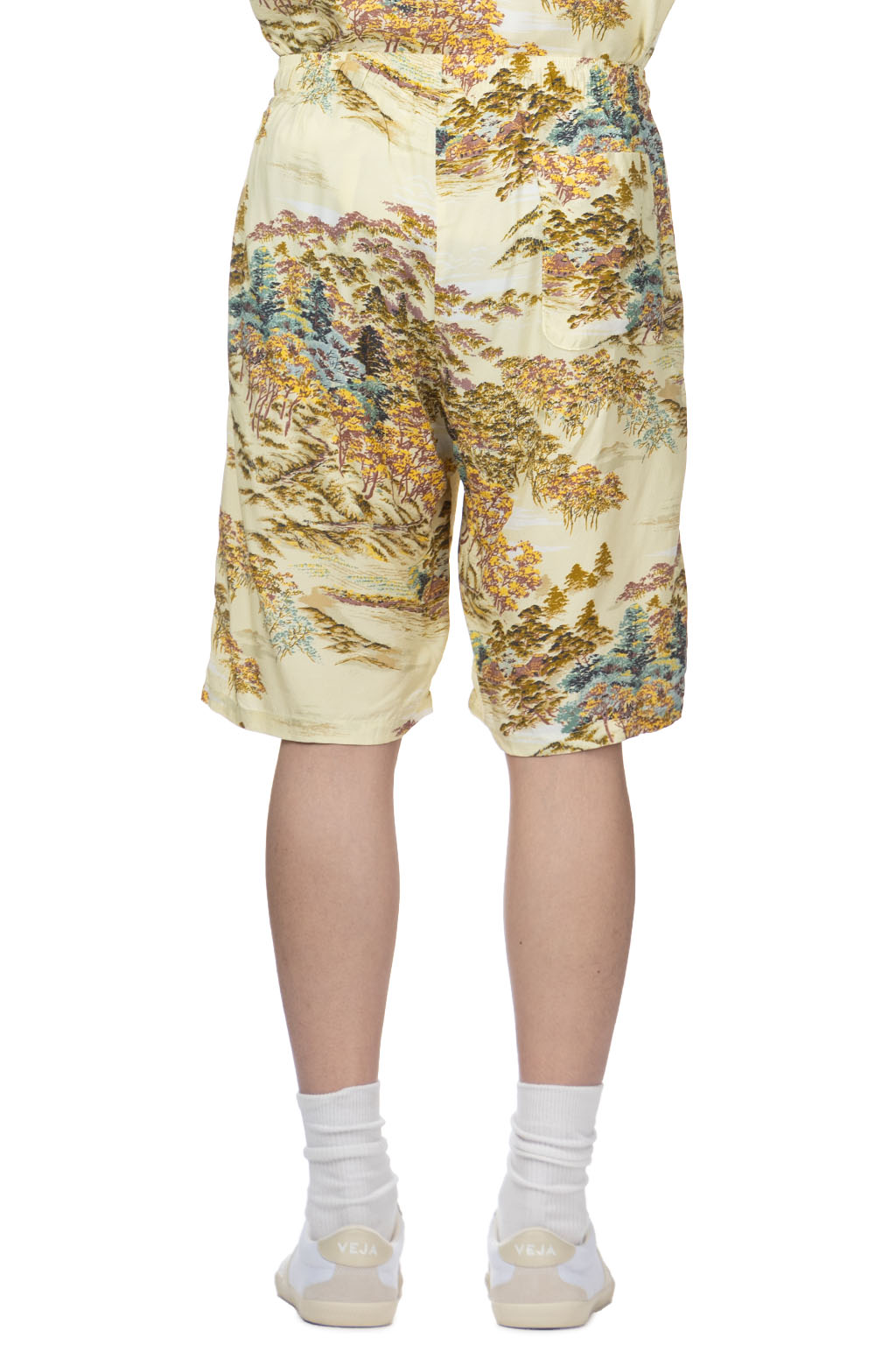 OrSlow - Hawaiian Shorts - Yellow