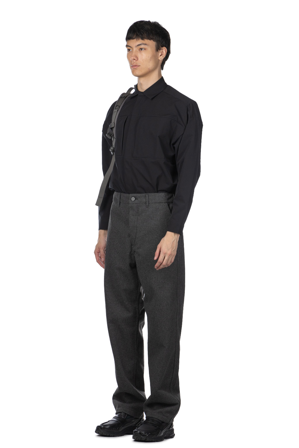 OrSlow - Houndstooth French Work Pants - Charcoal Grey