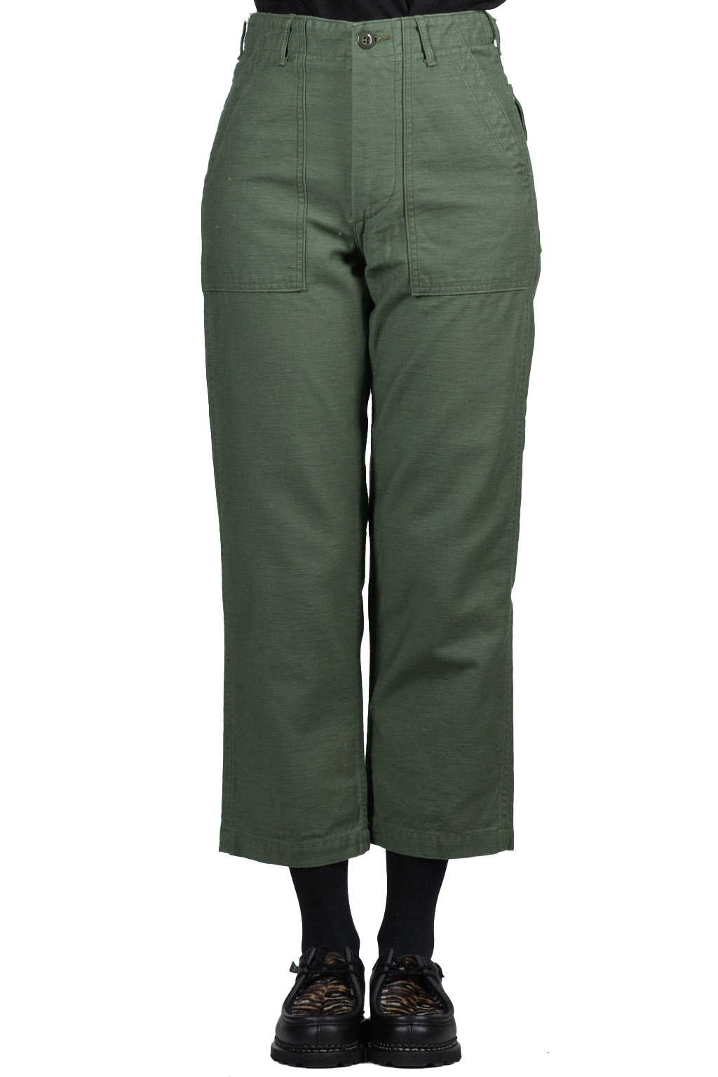 OrSlow Short Length US Army Fatigue Pants - Green