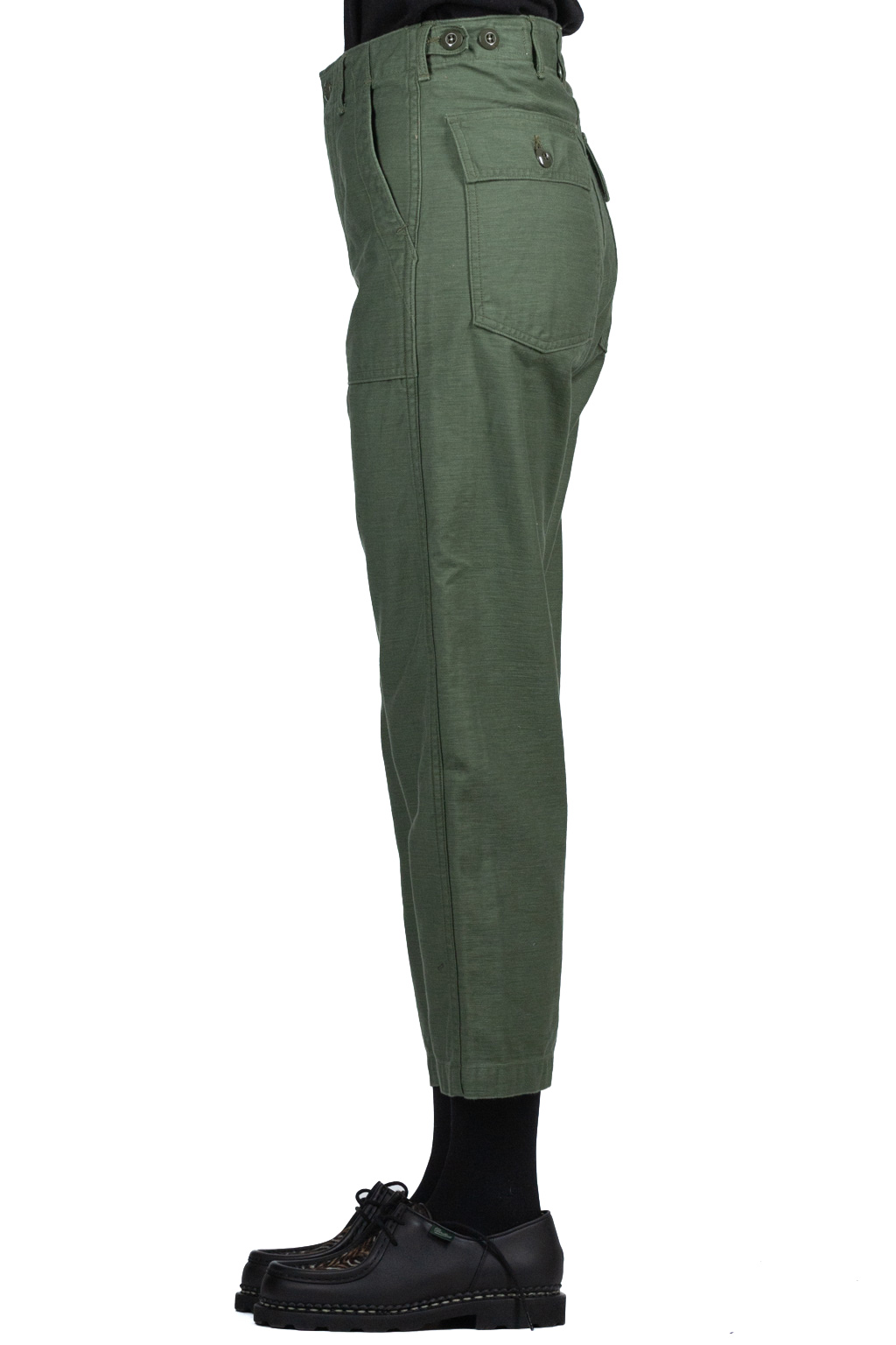 OrSlow Short Length US Army Fatigue Pants - Green