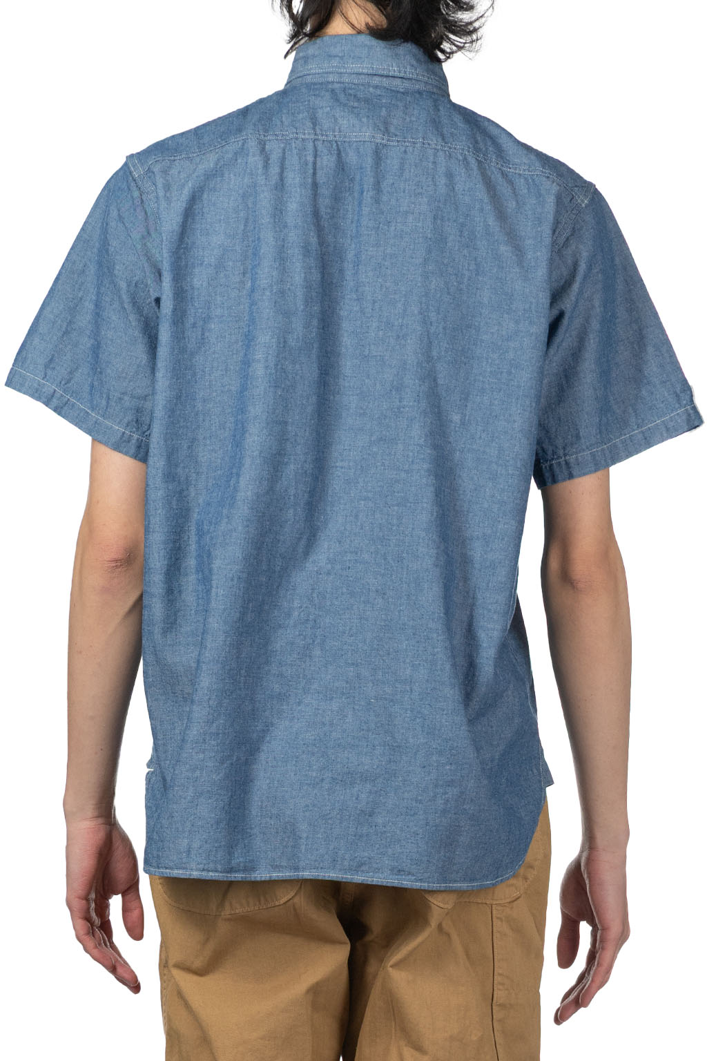 OrSlow - Short Sleeve Chambray Work Shirt