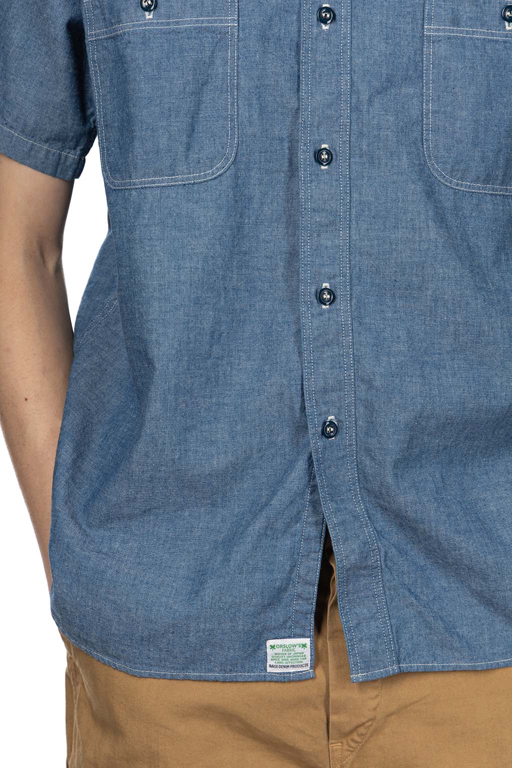 OrSlow - Short Sleeve Chambray Work Shirt