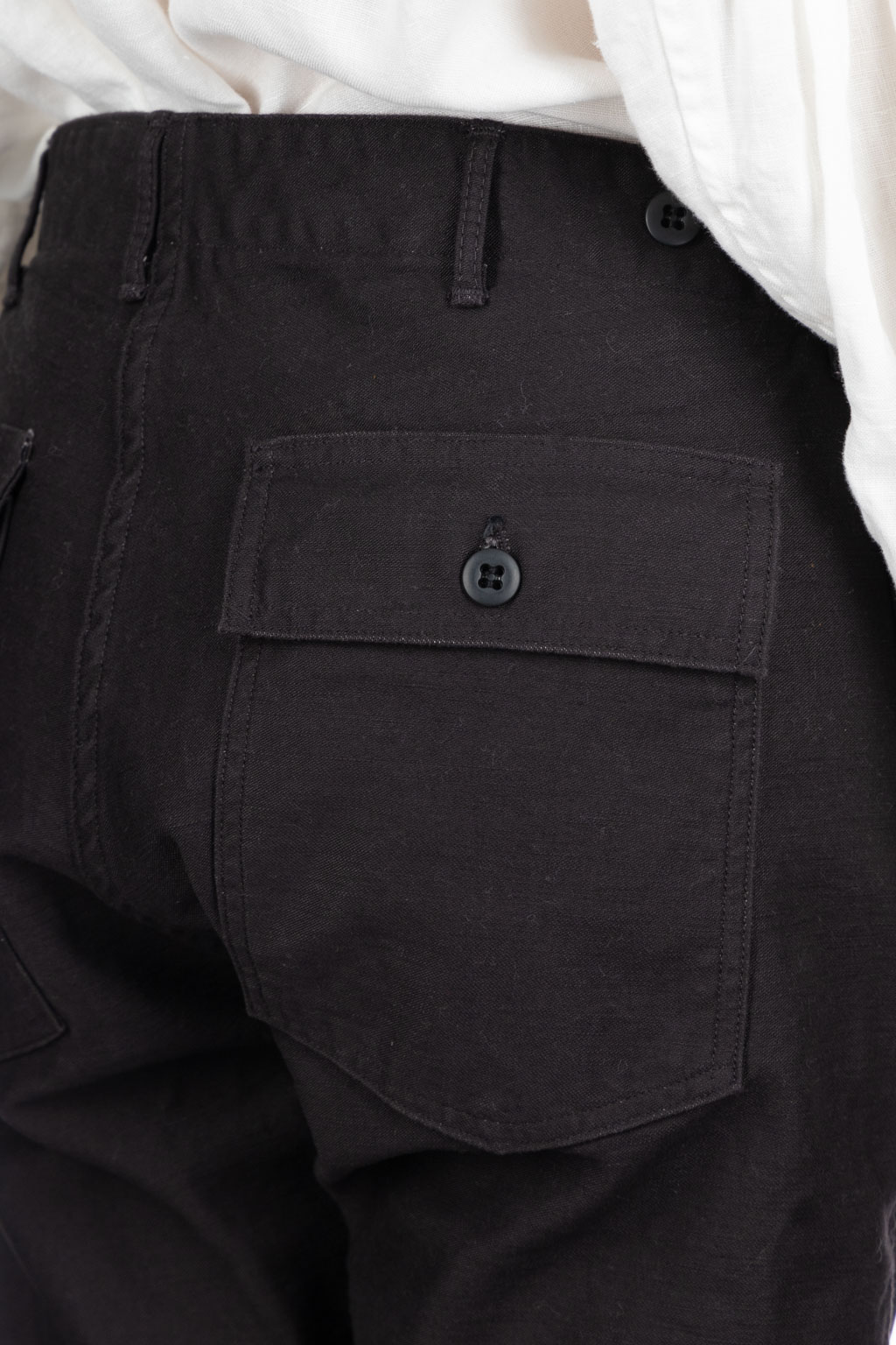 OrSlow - Slim Fit Fatigue Pants - Black