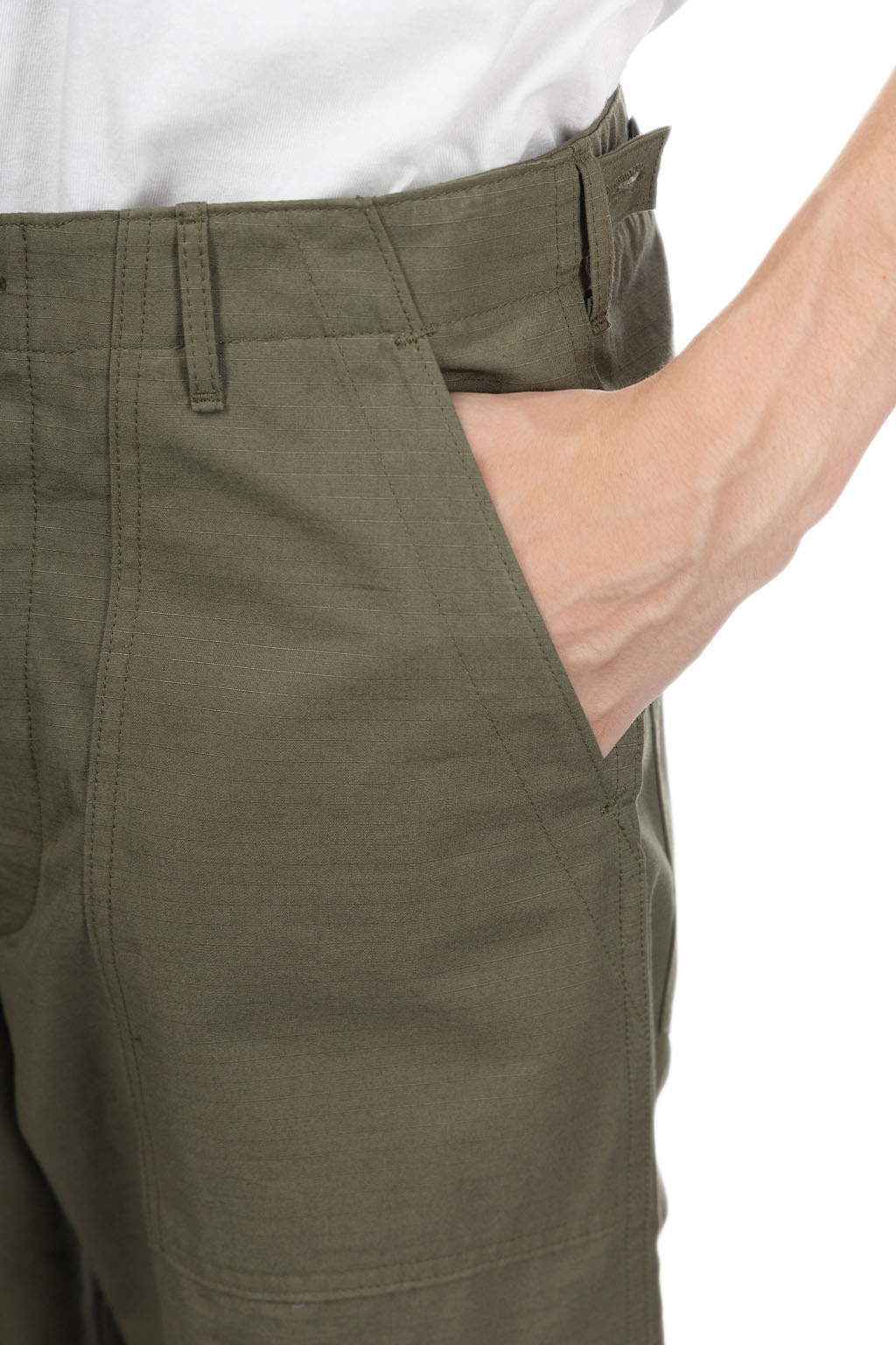 OrSlow US Army Fatigue Pants Rip Stop - Regular Fit -  Olive