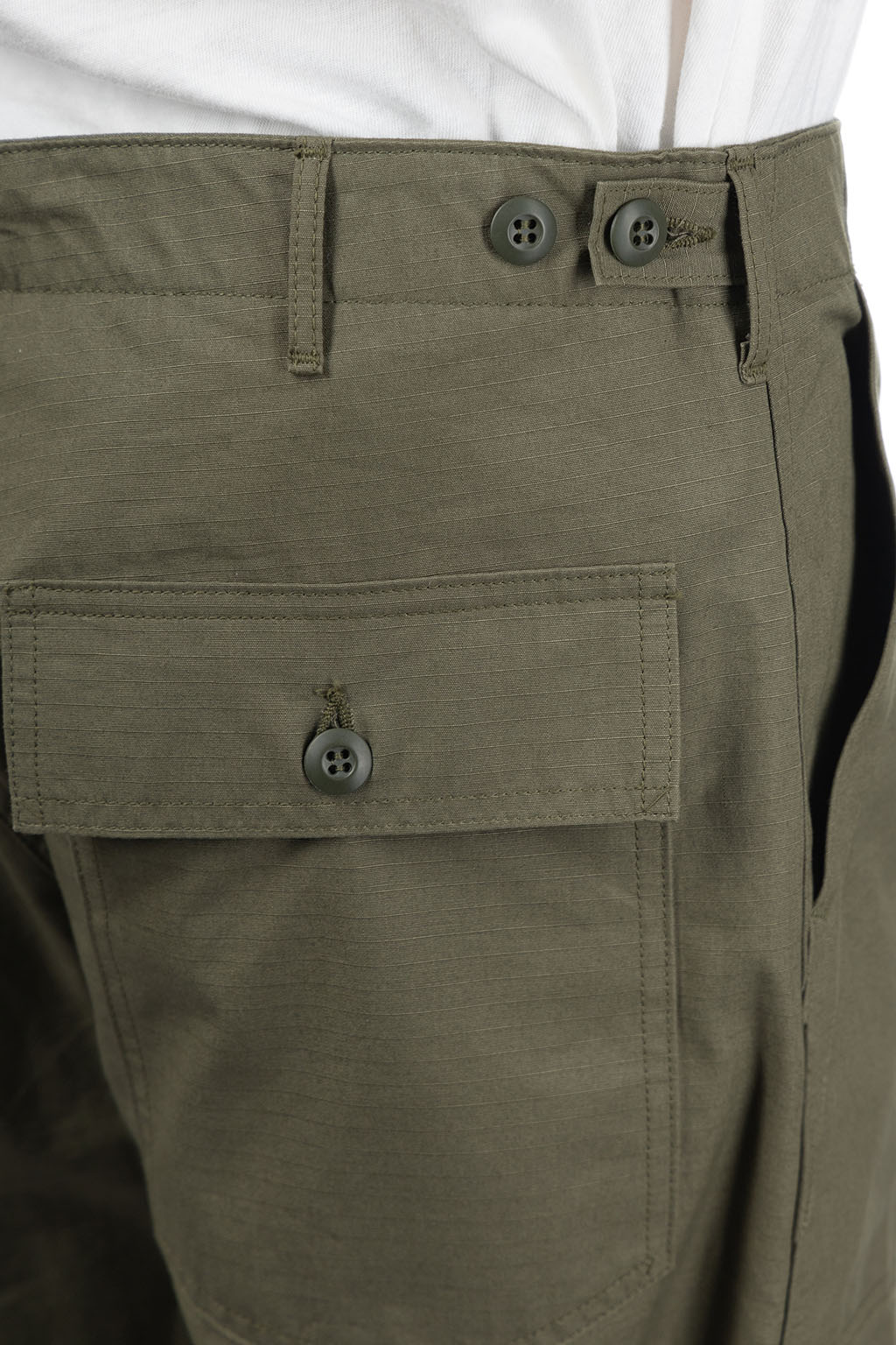 OrSlow US Army Fatigue Pants Rip Stop - Regular Fit -  Olive