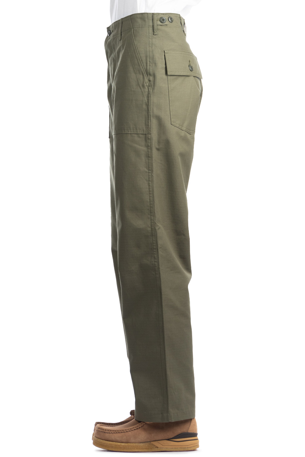 OrSlow US Army Fatigue Pants Rip Stop - Regular Fit -  Olive