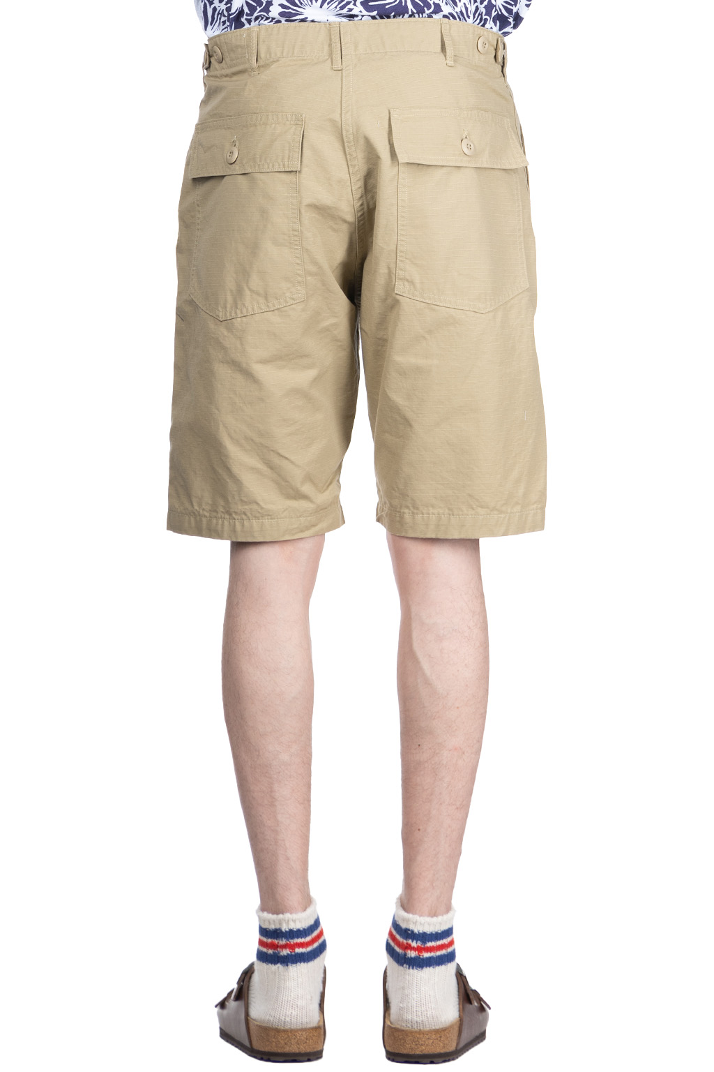 OrSlow - US Army Fatigue Shorts Rip Stop - Beige