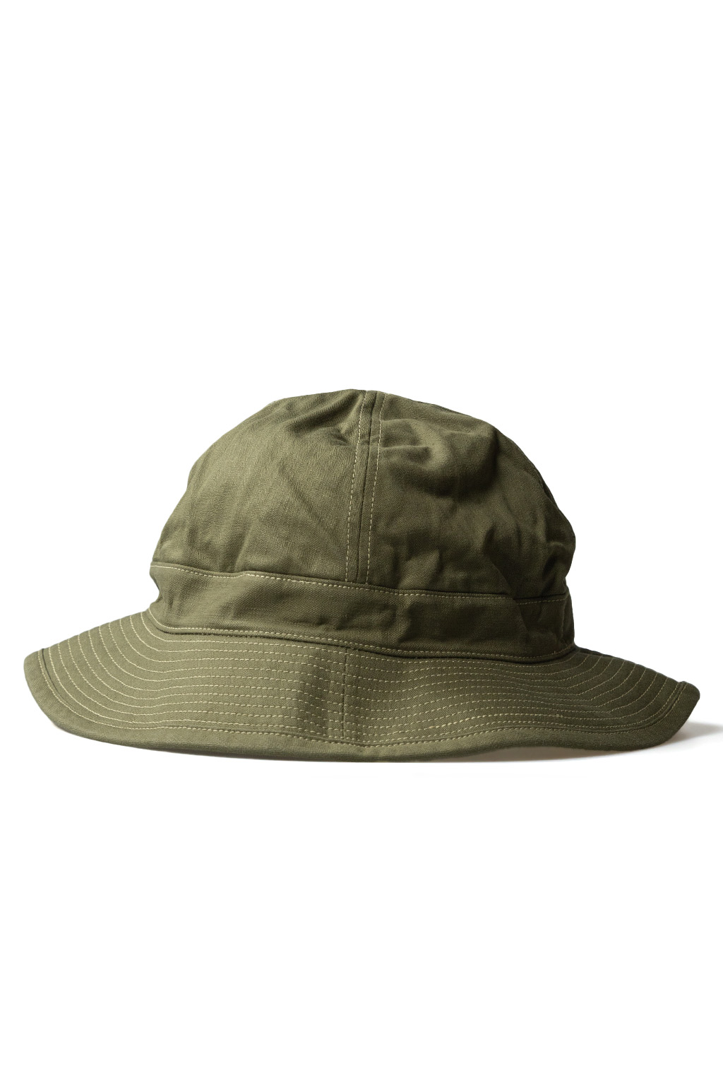 OrSlow - US Navy Hat Herringbone - Green