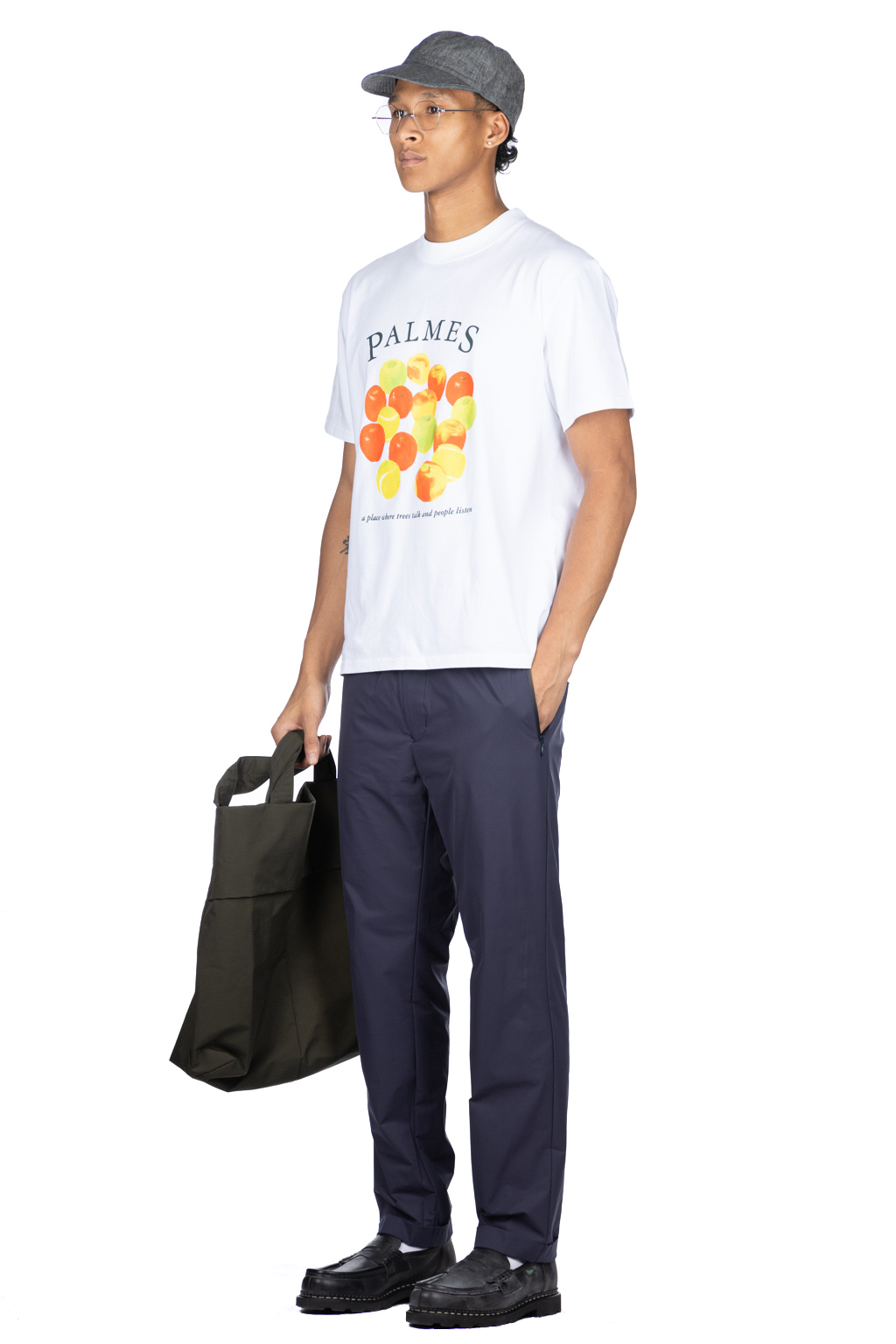 Palmes - Apples T-Shirt - White