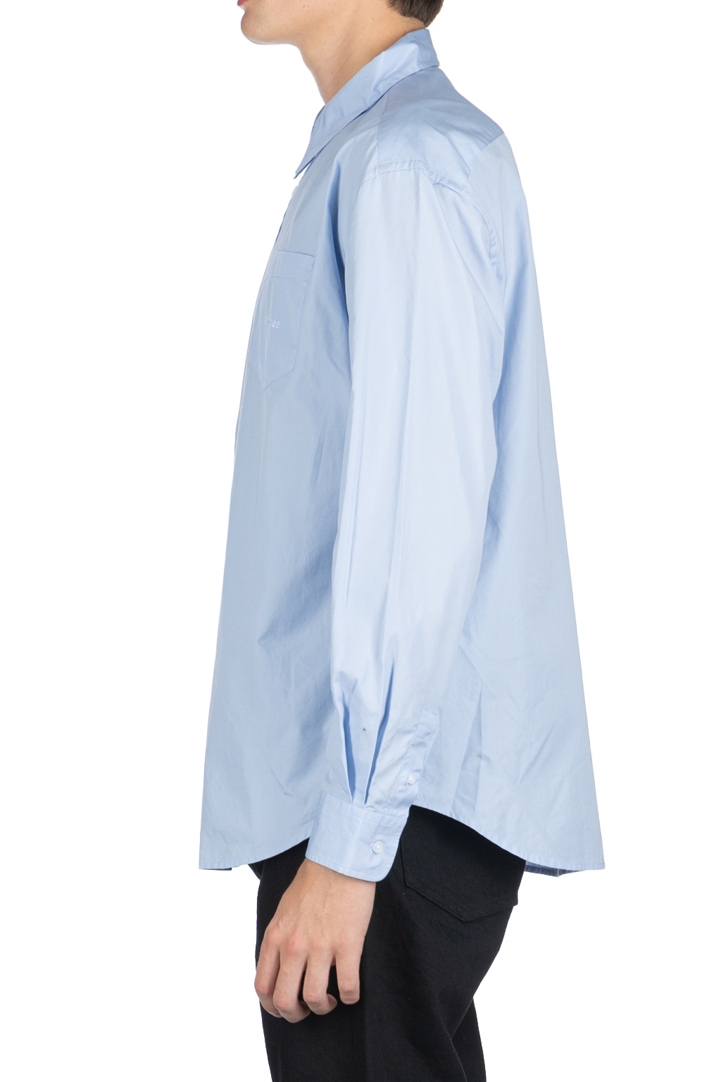 Palmes - Daryl Long Sleeve Shirt - Light Blue