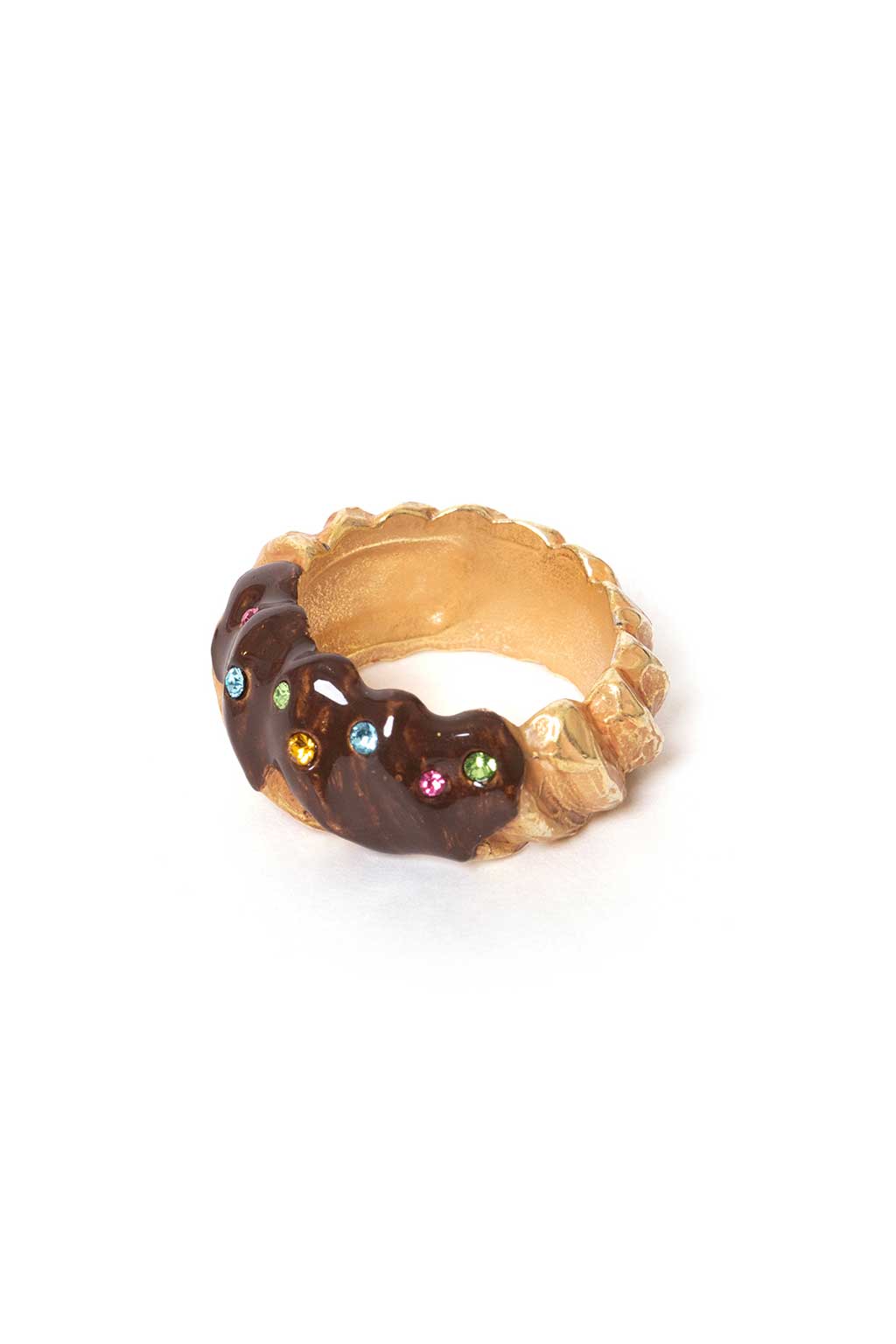 Palnart Poc - Chocolate Glazed Donuts Ring