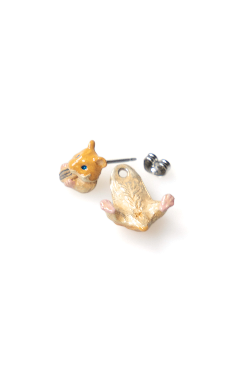 Palnart Poc - Hungry Hamster Earrings