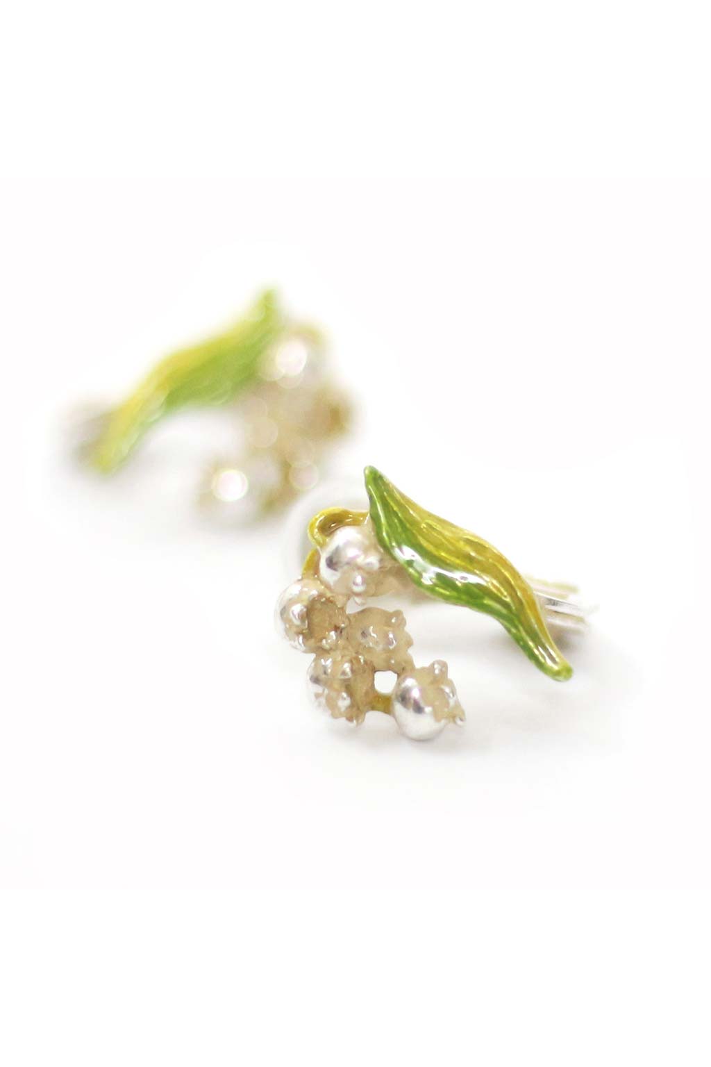 Palnart Poc - Lily Of The Valley Earrings