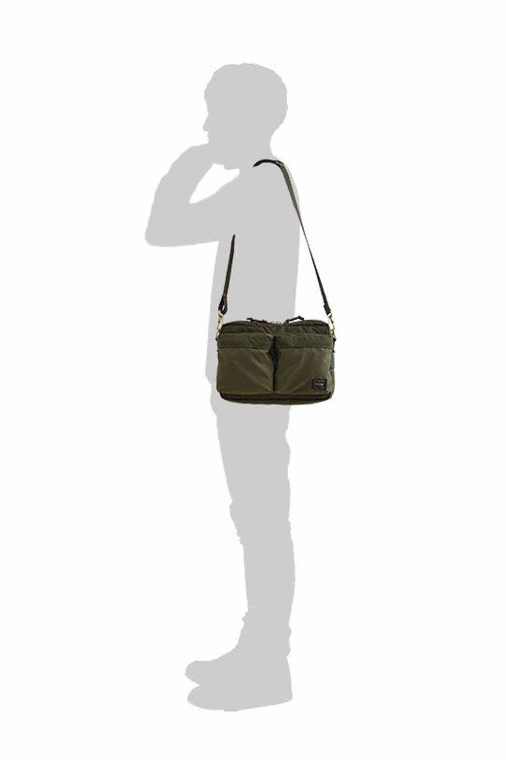 Porter Yoshida - FORCE - Shoulder Bag Small - 3 Colors