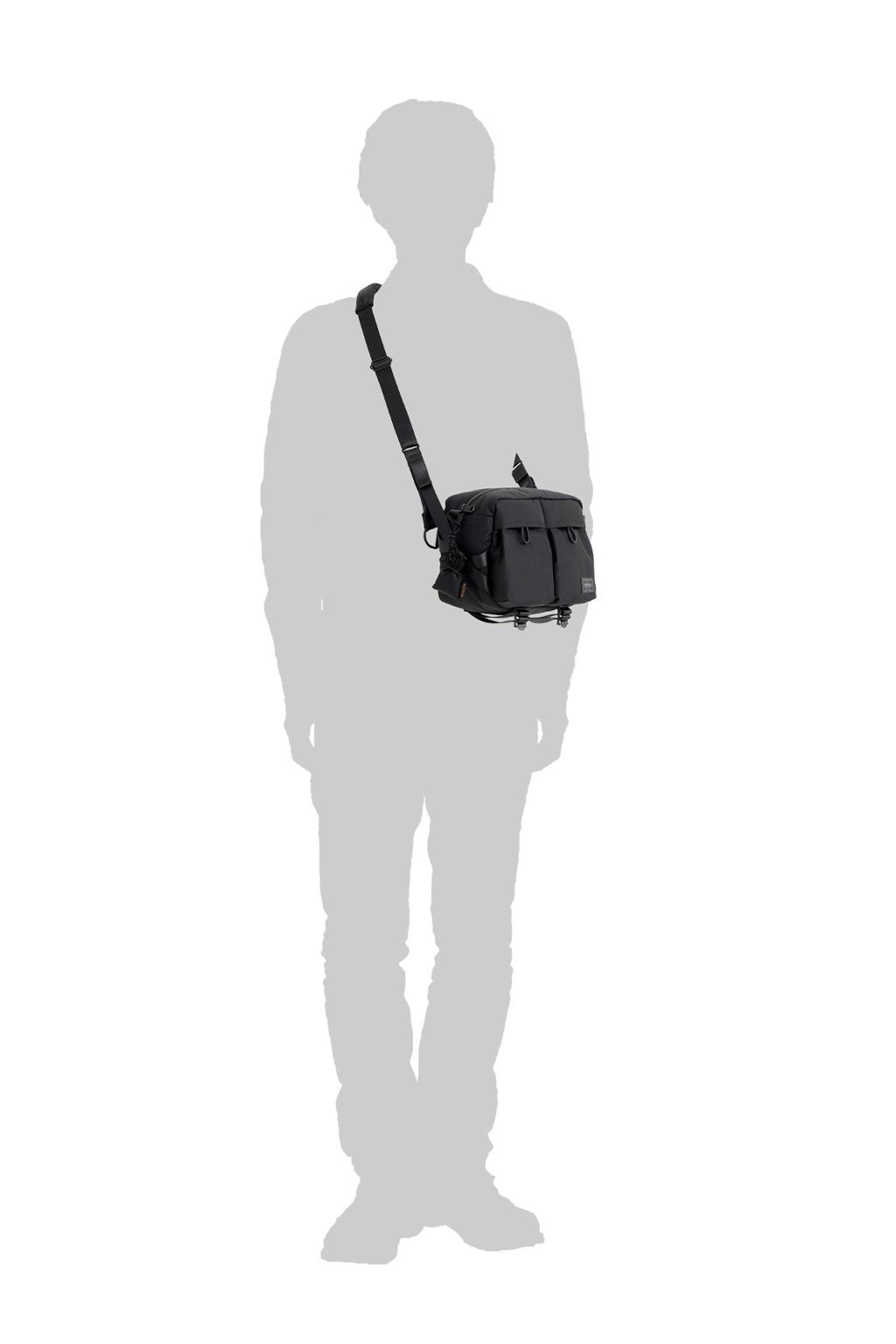 Porter Yoshida - SENSES - Shoulder Pack - Black