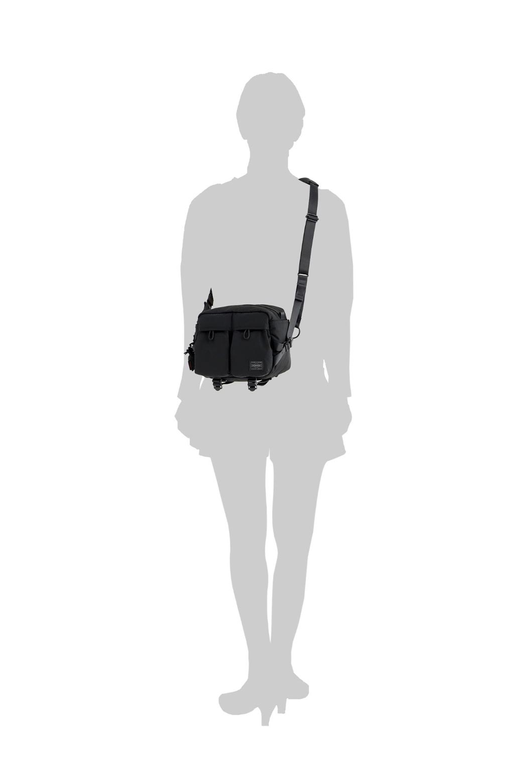 Porter Yoshida - SENSES - Shoulder Pack - Black