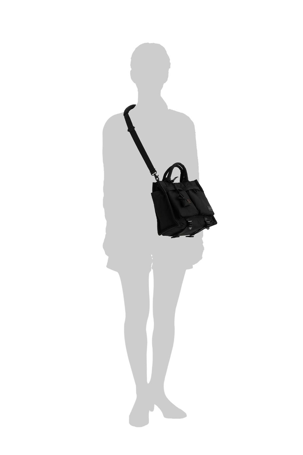 Porter Yoshida - SENSES - Tote Bag Small - Black