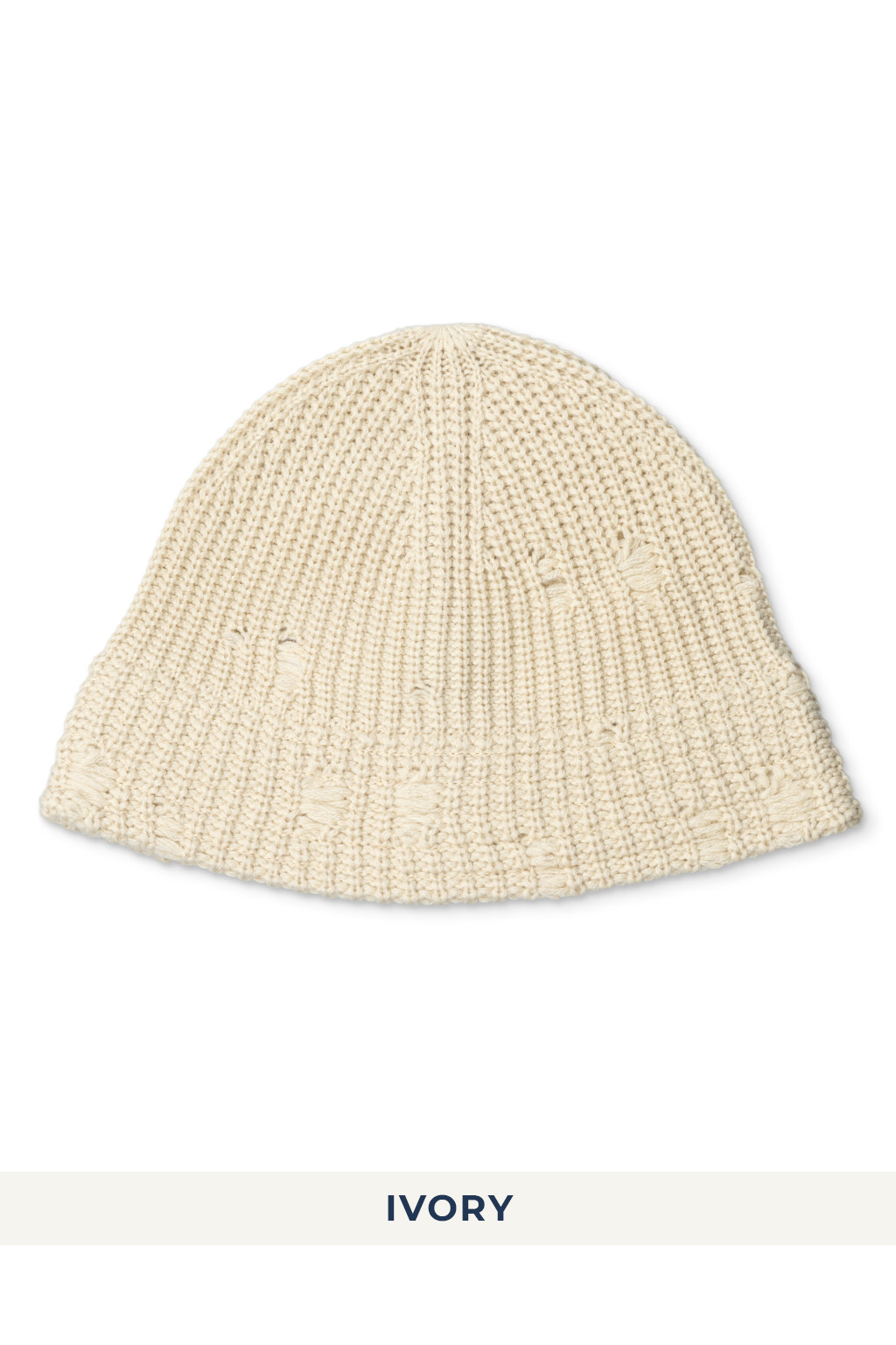 Racal - Distressed Knit Cap  in 4 Color Choices