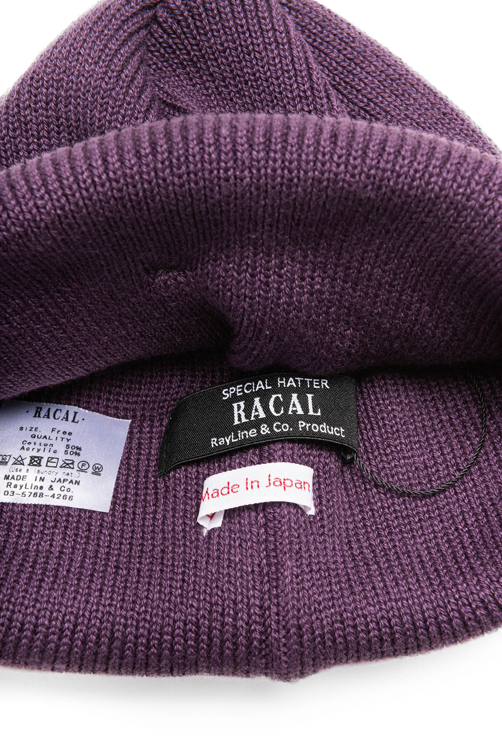 Racal Hat Maker Roll Knit Cap - 7 Color Choices