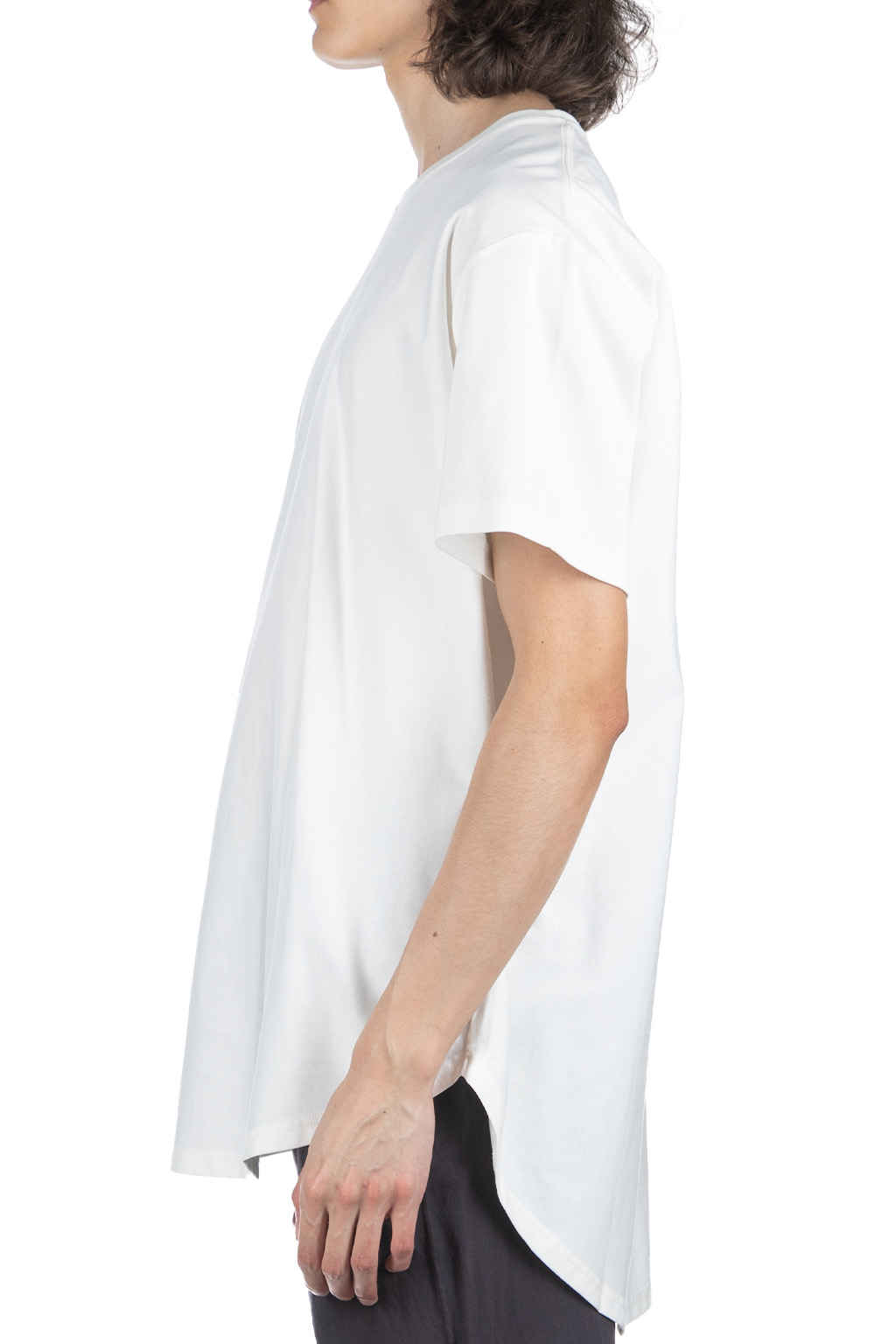 SOE Ready to Wear - Round Hem Tall Tee - White