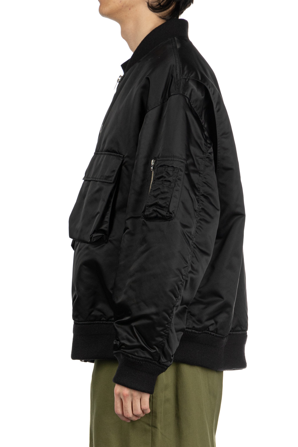 SOFTHYPHEN - Big Pocket Oversized MA-1