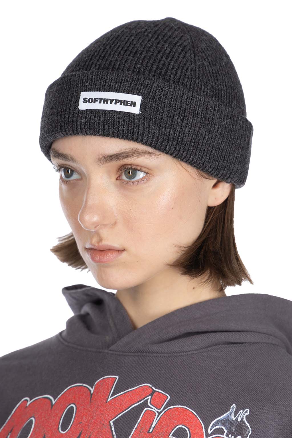 SOFTHYPHEN - Knit Beanie - Grey