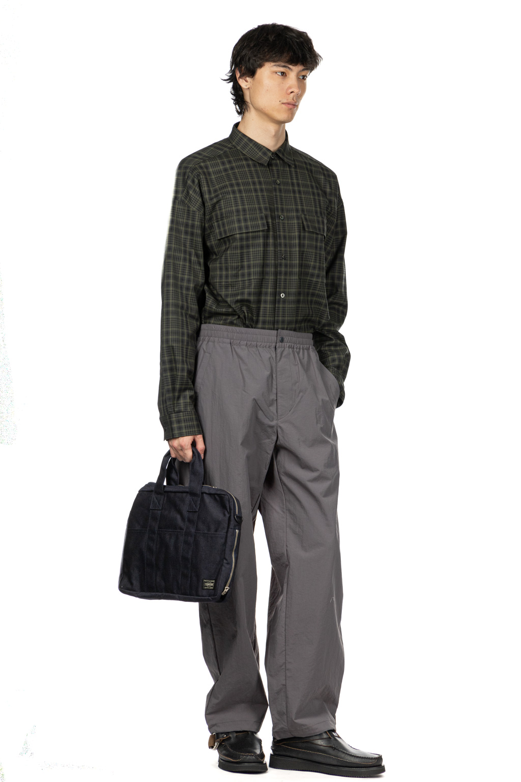 SOFTHYPHEN - Nylon Wide Easy Pants