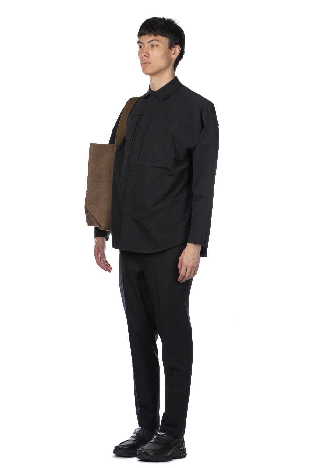 SOPHNET - 4Way Stretch Tech Shirt - Black