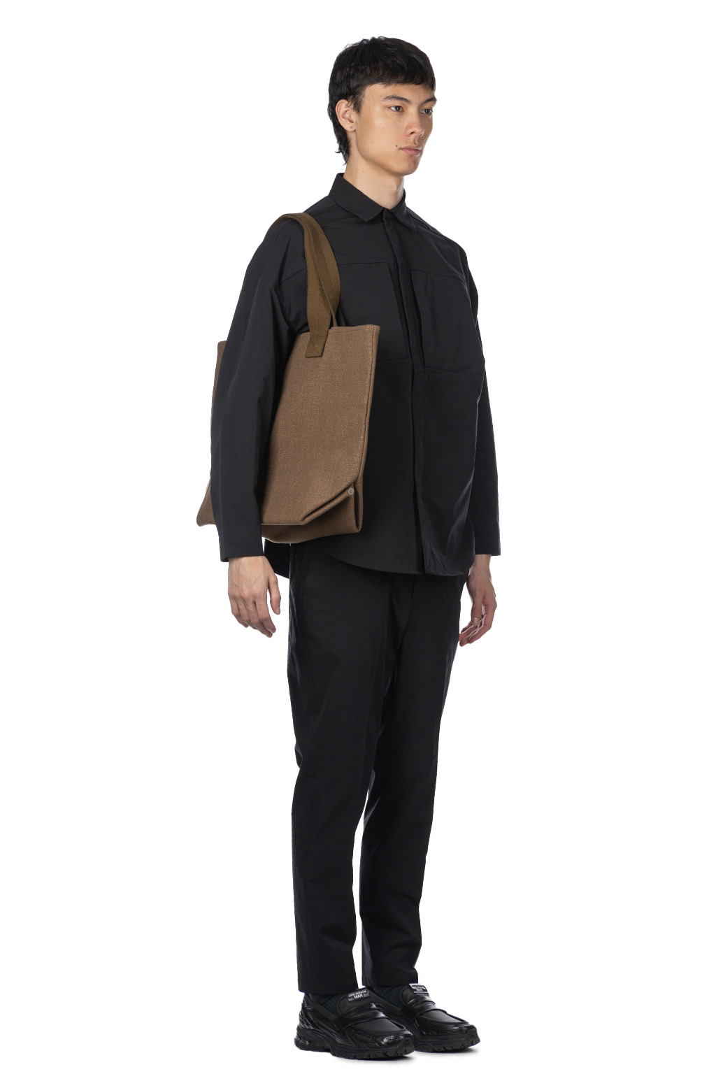 SOPHNET - 4Way Stretch Tech Shirt - Black