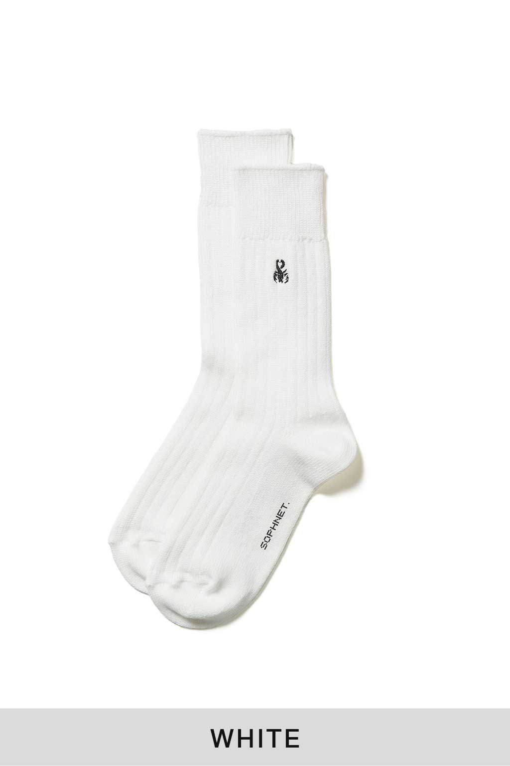 SOPHNET - Ribbed Socks - 3 Color Choices