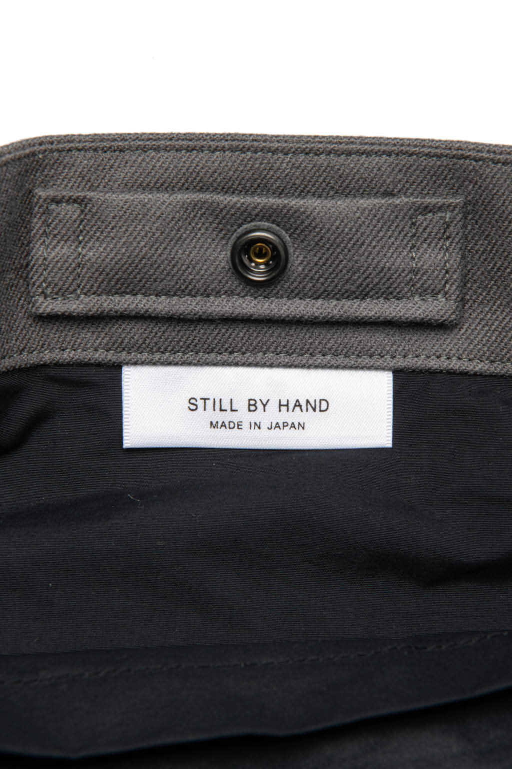 Still by hand - 3-layer tote bag-Greige