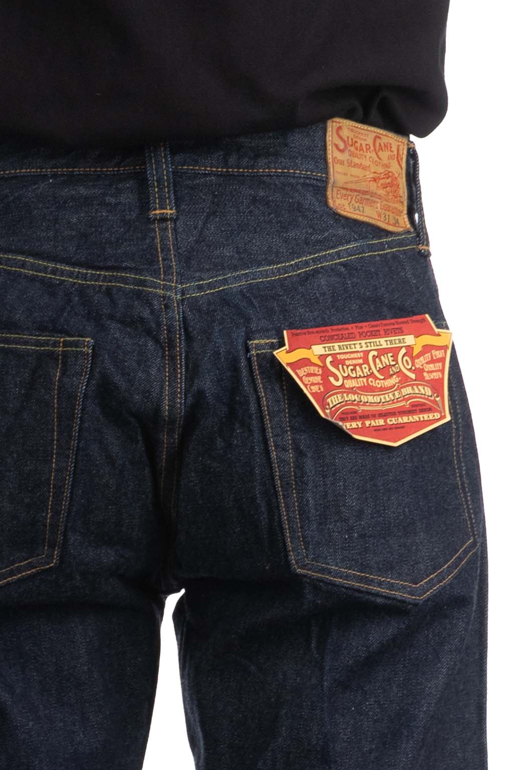 Sugar Cane - 14.25oz Denim 1947 Model - One Wash