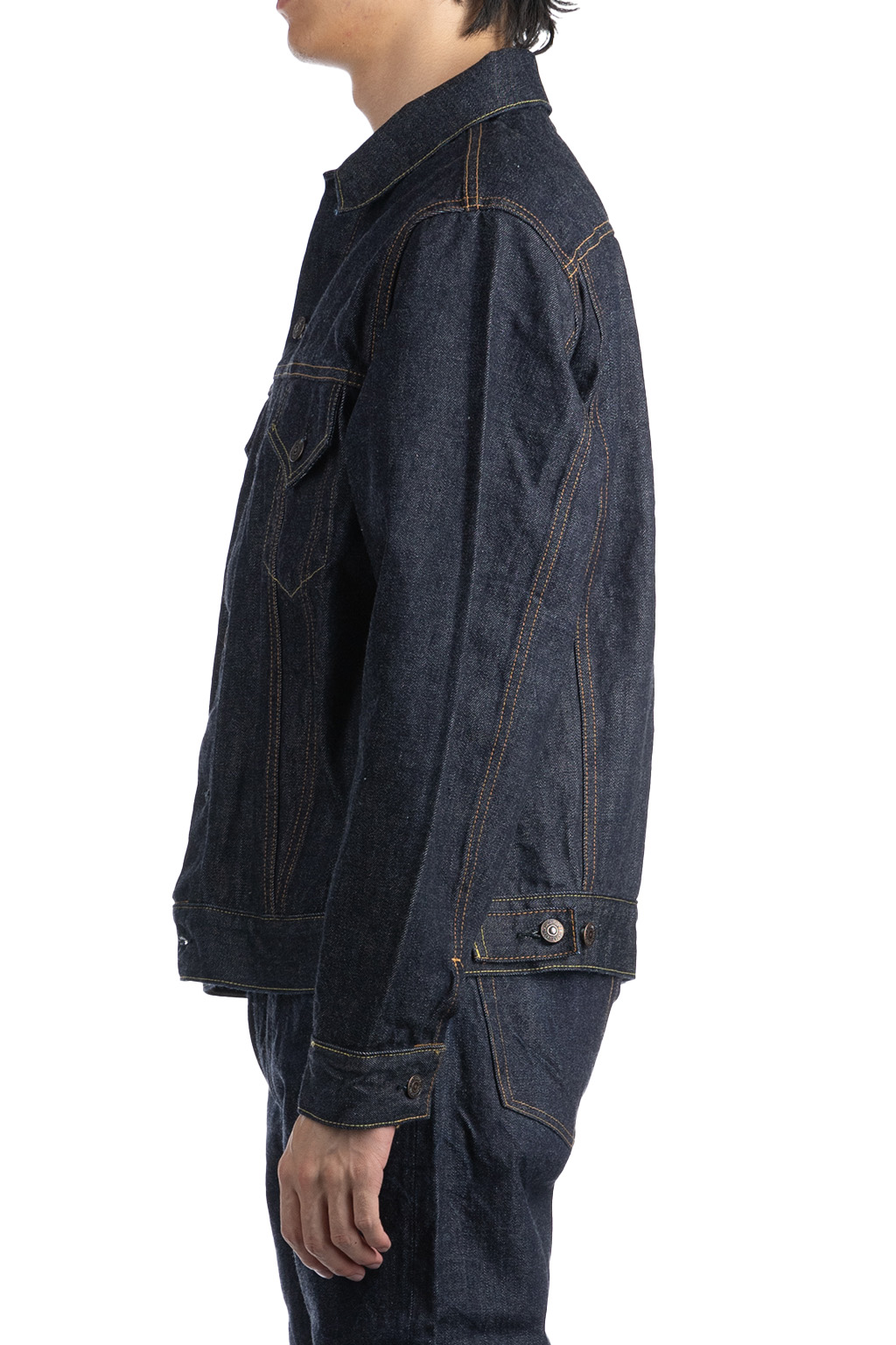 Sugar Cane - 14.25oz Type III Denim Jacket 1962 Model - One Wash