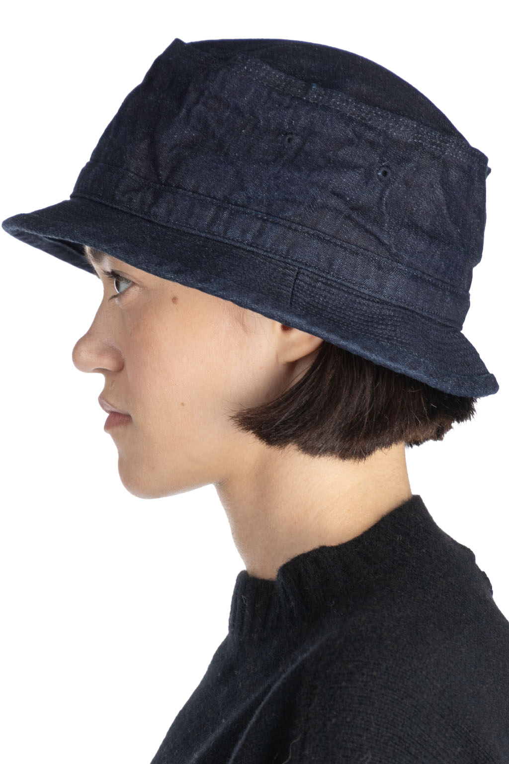 Sugar Cane - Porkpie Hat - Navy