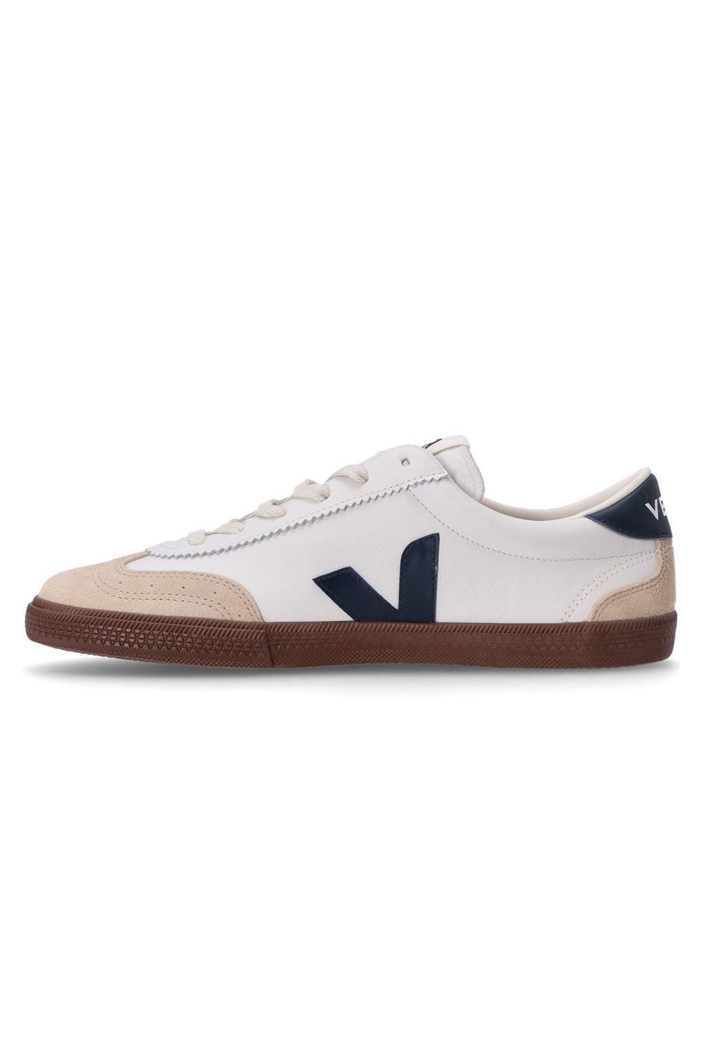 VEJA - Mens Volley Canves - White Nautico Bark 