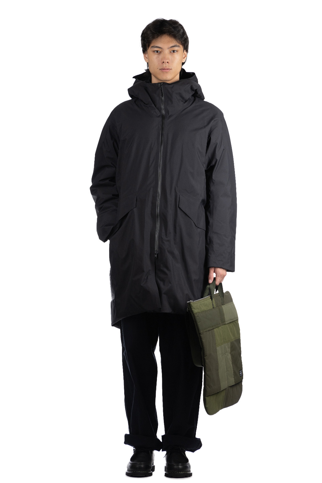 Arcteryx Veilance Monitor Down Coat Black Women Blue Button Shop