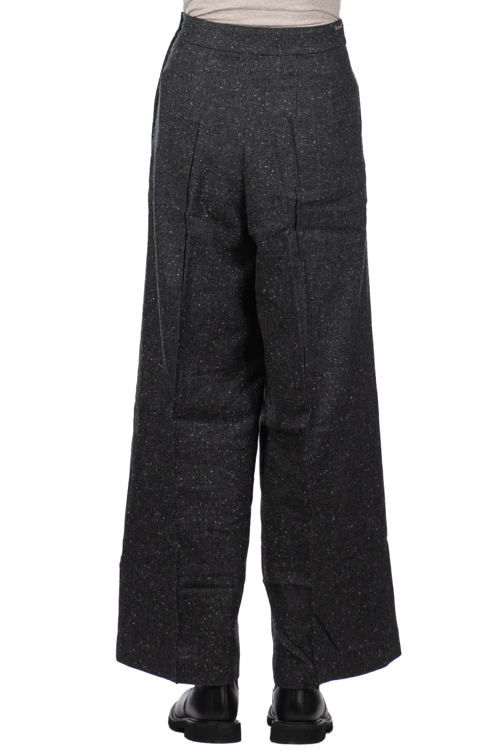 VISVIM - Tracy Pants Tweed - Black