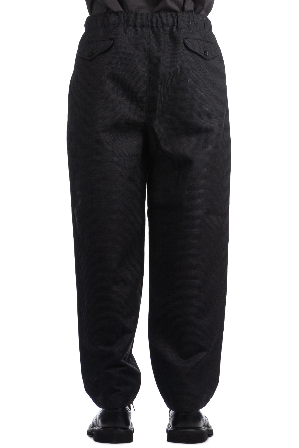 marka - Cocoon Wide Easy Pants - Top Black