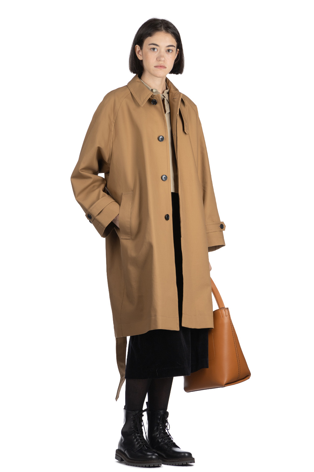 nicholson & nicholson - GABI 2F Coat - Moca