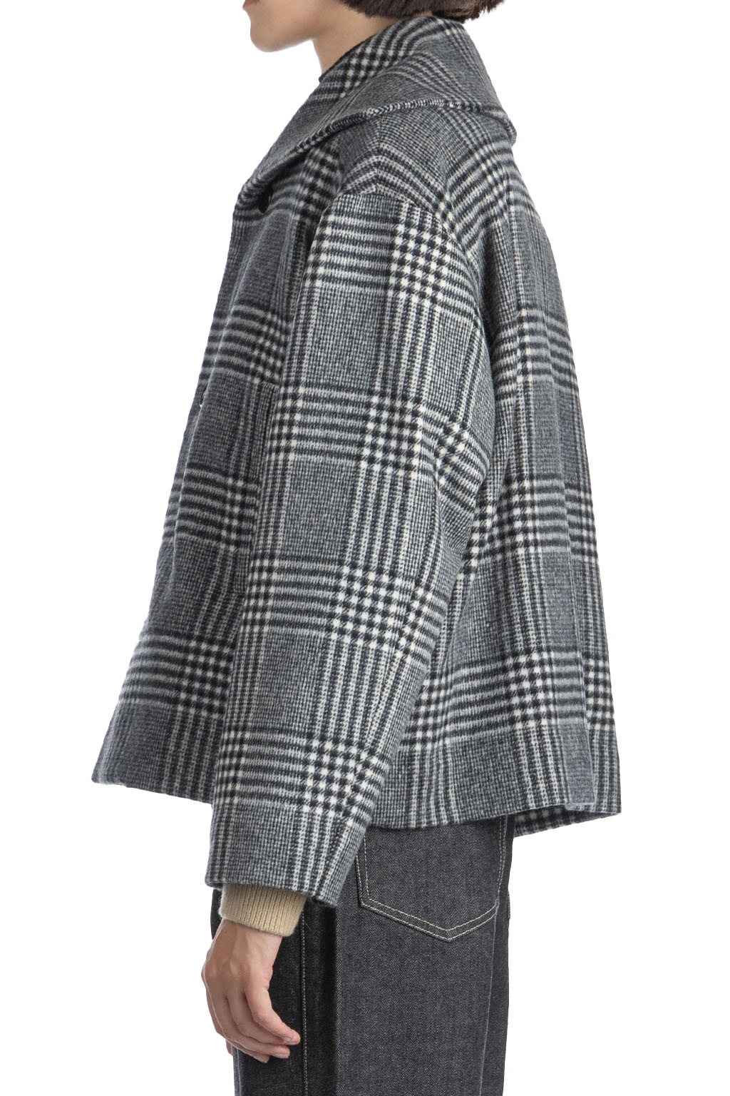 nicholson & nicholson - MY SAILOR Coat - Grey Check