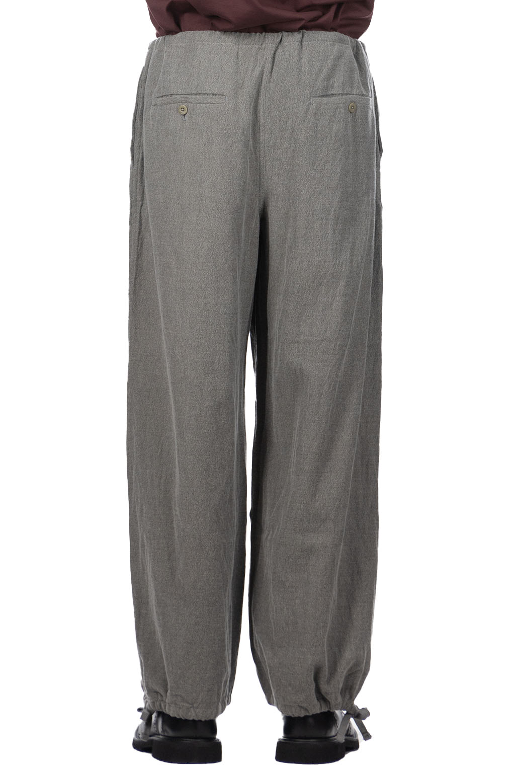 ts(s) - Drawstring Wide Pants - Grey