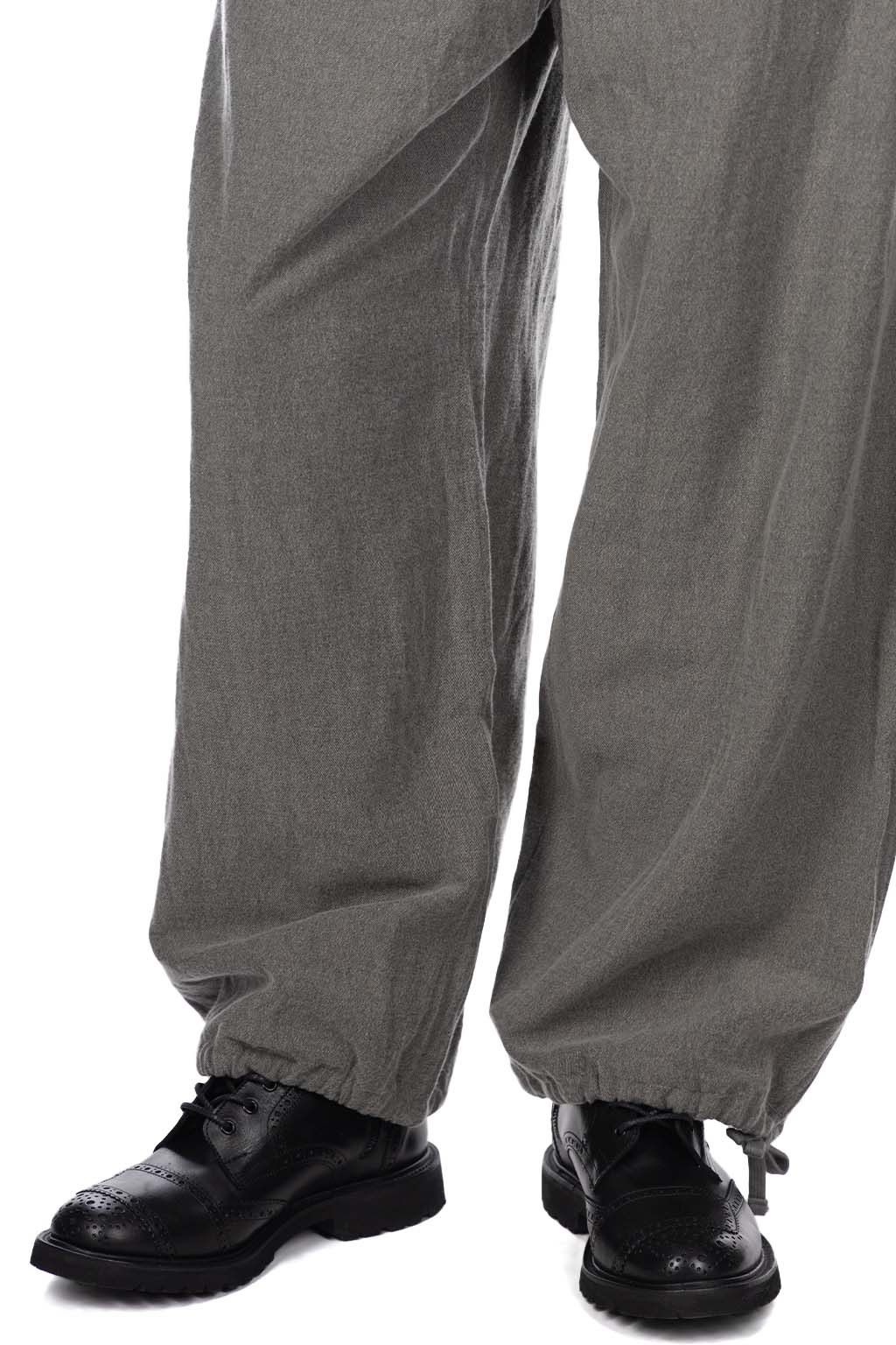 ts(s) - Drawstring Wide Pants - Grey