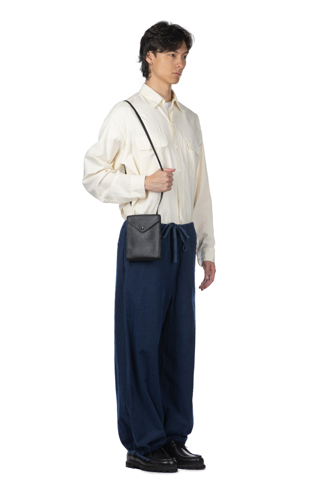 ts(s) - Drawstring Wide Pants - Navy