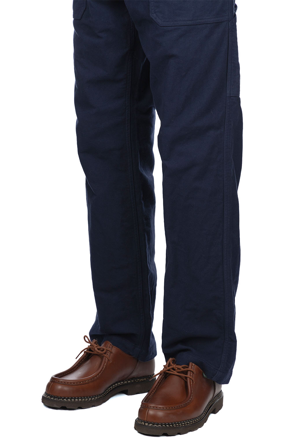 ts(s) - Garment Dye Cotton Moleskin Stretch Cloth Fatigue Pants - Navy